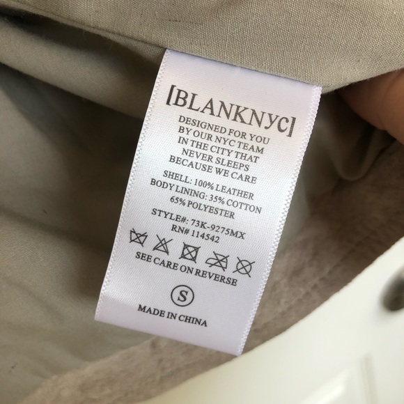 Blank NYC Suede Moto Vest - Picture 6 of 7